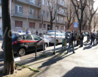 VOGHERA 25/02/2015: Incidente in via Matteotti. Coinvolto un ciclista di 79 anni