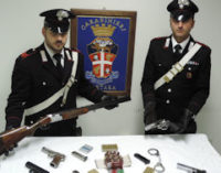 SAN GIORGIO LOMELLINA 13/03/2015: Controllo armi. I carabinieri denunciano due persone