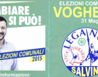 ELEZIONI Torriani (Lista Civica: Torriani con Voghera) + Pastore (Lega) “ticket” BANNER