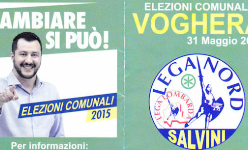 ELEZIONI Torriani (Lista Civica: Torriani con Voghera) + Pastore (Lega) “ticket” BANNER