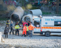 SALICE TERME 08/04/2015: 64enne preso dalla disperazione si getta dal ponte sullo Staffora