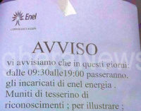 VOGHERA 10/05/2015: Strani volantini marchiati Enel sulle porte delle case. L’allarme dei residenti. Attenti alle truffe