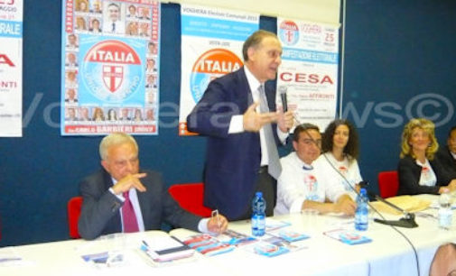 VOGHERA 26/05/2015: Elezioni. Cesa: “Udc forza concreta che difende i valori”. E prende l’impegno contro la Pirolisi