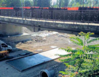 SALICE TERME 14/07/2015: Ponte danneggiato. Oggi l’apertura al traffico