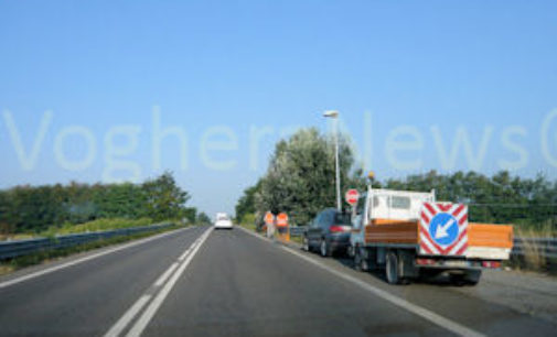 VOGHERA 22/07/2015: Ponti sulla GreenWay. Iniziati i lavori di sistemazione e finitura. Oggi cantiere anche sulla tangenziale