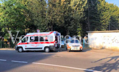 VOGHERA 05/08/2015: Incidente di gioco nel giardino attrezzato di via Facchinetti