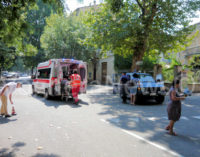 VOGHERA 13/08/2015: Scontro auto bici. Ferita una donna