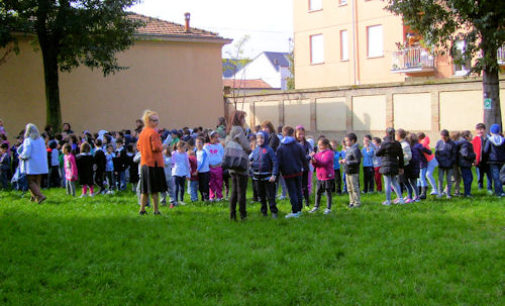 VOGHERA 19/10/2015: Prevenzione. Prove di evacuazione alla De Amicis