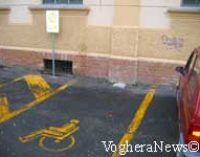 VOGHERA 21/10/2015: Disabili. Introdotti 15 nuovi posti auto riservati