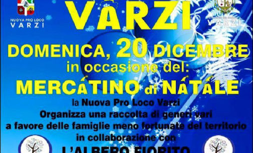 VARZI 03/12/2015: Un Natale di Solidarietà nel Borgo e in Valle Staffora. Domenica 20 maxi raccolta di generi di prima necessità destinati a 150 famiglie bisognose