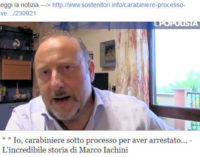 VOGHERA 18/05/2016: In un video la versione del carabiniere vogherese condannato per violenza su un arrestato. Dopo anni di silenzio il militare racconta la sua verità. “Contro di me una bomba atomica”