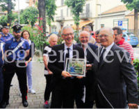 VOGHERA 15/06/2016: Premiato dal Commissario prefettizio il nonno giardiniere Guido Schiavo