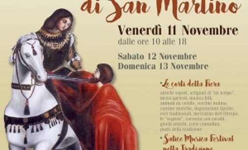 GODIASCO 10/11/2016: Nel fine settimana la “346° Antica Fiera di San Martino”. Il programma completo