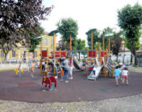 VOGHERA 04/11/2016: Un parco giochi per bambini disabili  all’Auser. Cena benefica del Lions