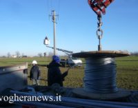 VOGHERA 14/12/2016: Terzo furto di rame sulla medesima linea nel giro di 15 giorni. Il colpo nei pressi del Galassia