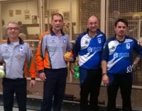 VOGHERA 14/02/2017: Bocce. Biglieri e Perotti, prima vittoria stagionale nel Trofeo vogherese