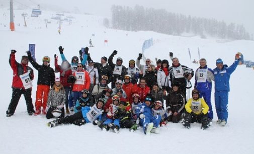 VARZI 09/02/2017: Il Cral ospedale a Livigno. Gita e gara di sci finale. Vince il sindaco di Bagnaria