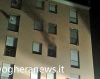 VOGHERA 10/02/2017: Incendio di piazza Bandiera (AGGIORNAMENTO). Sfiorata la tragedia. Provvidenziale l’operato dei pompieri. Sta bene l’inquilino della casa andata a fuoco