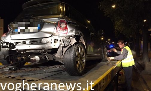 VOGHERA 02/10/2017: Carambola fuori strada e gimcane. Notti di paura e di “bullismo” sulle strade vogheresi