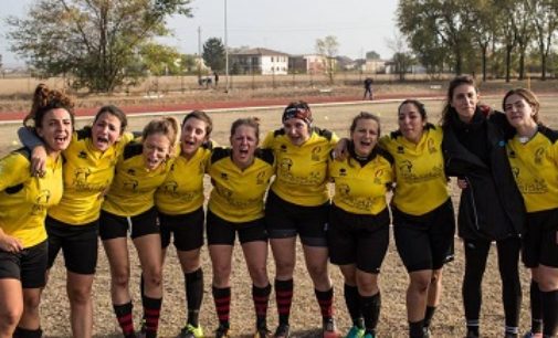 VOGHERA 26/10/2017: Rugby. Prima meta in Coppa Italia femminile delle vogheresi Ladies Peppers