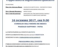 PAVIA 13/12/2017: Legge Gelli, cosa cambia per le Strutture Sanitarie. Sabato convegno all’Ordine dei Medici