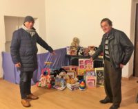 VOGHERA 11/12/2017: Aperto il Presepe della solidarietà. Possibile donare giocattoli per i bimbi poveri della città