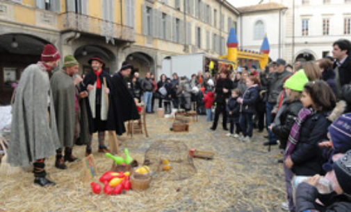 VOGHERA 03/01/2018: Avviso per i bambini. La Casa della Befana sabato sarà in piazza Cesare Battisti