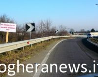 VOGHERA 19/08/2019: Furto bislacco sulla tangenziale. Qualcuno si è portato via un pezzo di guardrail