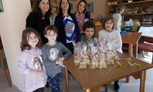 VOGHERA 20/04/2018: La Scuola Primaria De Amicis a lezione dai nonni della Pezzani