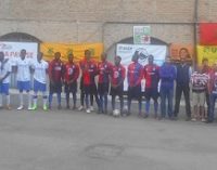 VOGHERA 07/05/2018: Migranti. Conclusa la prima fase del Torneo di Calcio senza Barriere