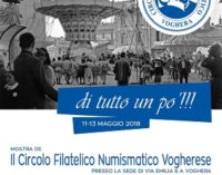 VOGHERA 09/05/2018: “Collezionando… di tutto un po’”. Nel week end una mostra al Circolo filatelico