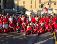 CASTEGGIO 02/07/2018: Casteggio fa il pieno con la festa dei 45 anni della Croce Rossa. “Fare squadra” è stato il motto della maxi festa