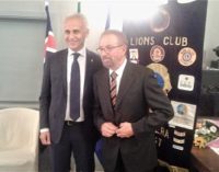 VOGHERA 15/10/2018: Aperta l’annata del Lions Club Voghera Host. Il nuovo presidente Fabio Milanesi accoglie un nuovo socio
