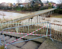 VOGHERA 13/12/2018: Oggi le verifiche statiche sul ponte pedonale sullo Staffora. Sarà simulata un’ondata di piena