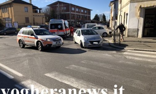 VOGHERA CODEVILLA 10/01/2019: Pedone investito in via Arcalini. Auto esce di strada sulla Sp33