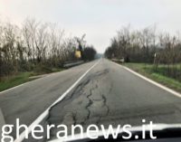 BRESSANA CASATISMA 17/03/2019: Fine dei salti da giostra “Tagadà” sulla Sp35. Da domani cantieri stradali anche sul cavalcavia di Bressana