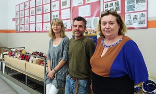 VOGHERA 11/06/2019: Ceramica. I manufatti degli studenti esposti alla Pascoli