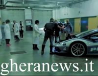 PAVIA 07/06/2019: Polizia Stradale in Lamborghini consegna organo da trapiantare al San Matteo. Il bolide arrivava da Bari (IL VIDEO)