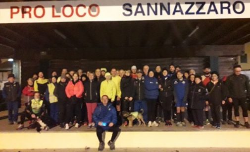 VOGHERA 13/11/2019: Atletica. Successo per la Moon light run di Sannazzaro