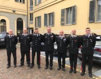 VOGHERA STRADELLA 10/01/2020: “Meritorio comportamento in servizio”. Il Comando Legione Carabinieri Lombardia premia anche 5 militari oltrepadani