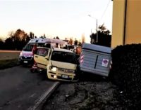 VOGHERA 06/02/2020: Scontro frontale in strada Torremenapace. Due donne ferite