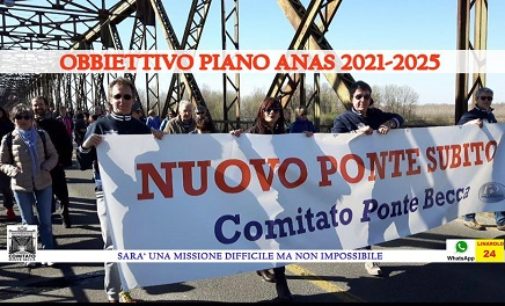 LINAROLO 20/07/2020: Strade. Nuovo Ponte della Becca. Il Comitato: “Due anni per il primo step. Quando avremo il nuovo ponte?”
