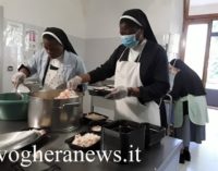 VOGHERA 11/05/2020: Dalle Suore Agostiniane i pasti per i poveri della città