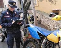 OLTREPO PAVESE 20/07/2020: Moto nei boschi. I carabinieri sanzionano 30 centauri che transitavano su sentieri che sono vietati ai mezzi motorizzati