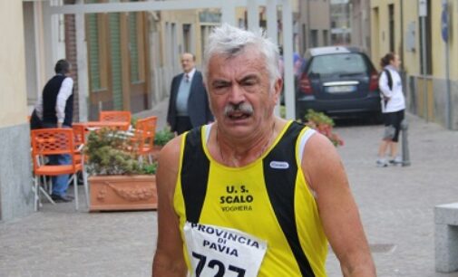 VOGHERA 28/09/2020: Atletica. Augusto Brambilla dell’Us Scalo vince il titolo M75 ai campionati lombardi