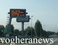 VOGHERA CASTEGGIO STRADELLA 08/09/2020: Strade. Stanotte nuove chisure sulla A21