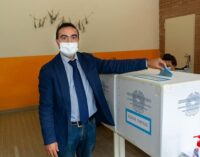 VOGHERA 26/09/2020: Elezioni. Ballottaggio. L’appello di Affronti contro “populisti ed estremisti” a palazzo Gounela