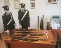 MEDE26/10/2020: I Carabinieri ritrovano i fucili da caccia rubati nell’alessandrino