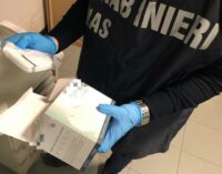 PAVIA 15/10/2020: Coronavirus. I carabinieri sequestrano migliaia di mascherine non certificate