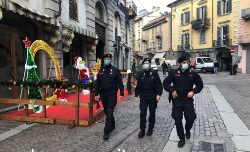 VOGHERA 22/12/2020: Sicurezza e Coronavirus. Turni rafforzati per i carabinieri iriensi